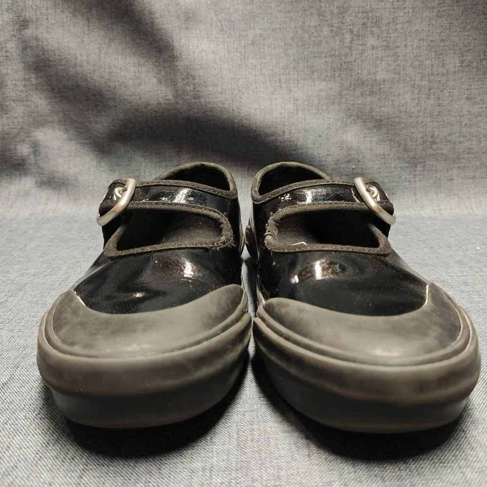 Vans Kids Shine‎ Black Mary Jane Shoes Kids Size 1.5